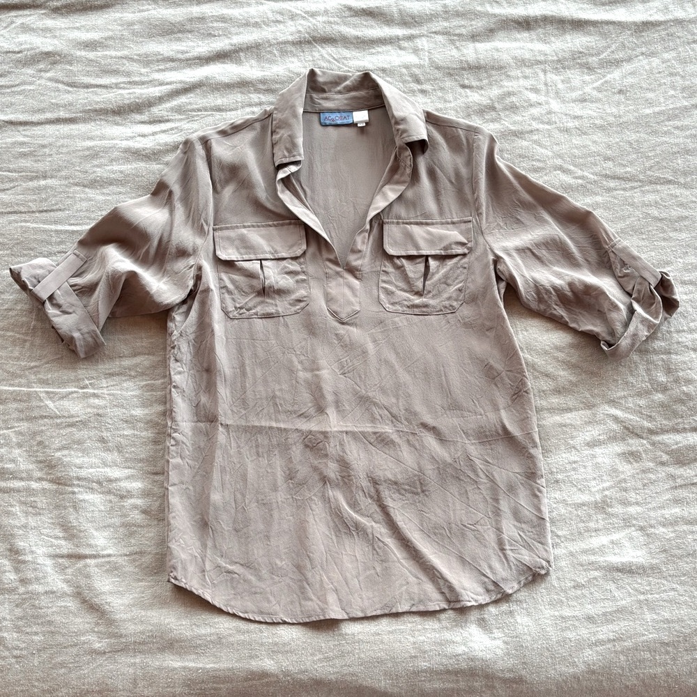 Acrobat Silk Blouse